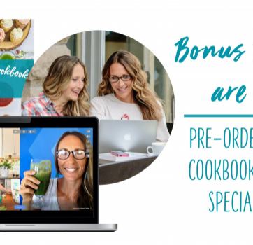 Pre-order your cookbook to get free prizes!
