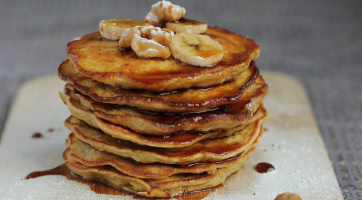 Easy Oatmeal Banana Pancakes