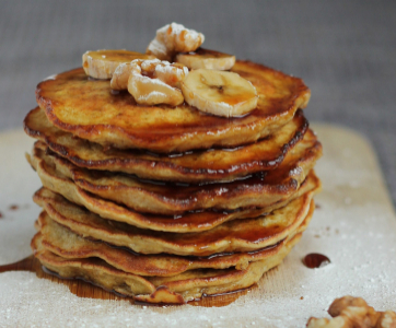 Easy Oatmeal Banana Pancakes