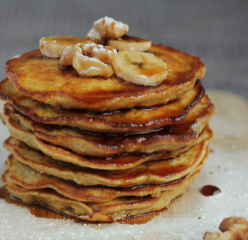 Easy Oatmeal Banana Pancakes