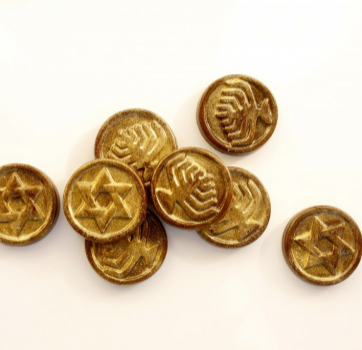 Raw Cacao Gelt Coins