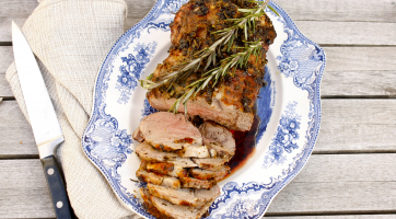 Herb Crusted Lamb Roast