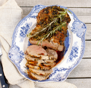 Herb Crusted Lamb Roast