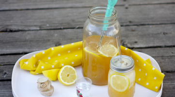 Lemon Ginger Switchel