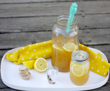 Lemon Ginger Switchel