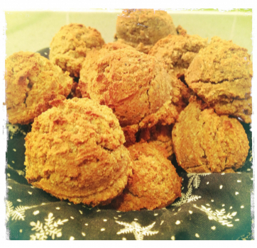 Mini Blueberry Chia Scones