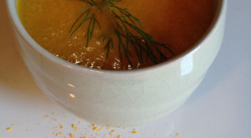 Chilled Cantaloupe Soup