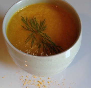 Chilled Cantaloupe Soup